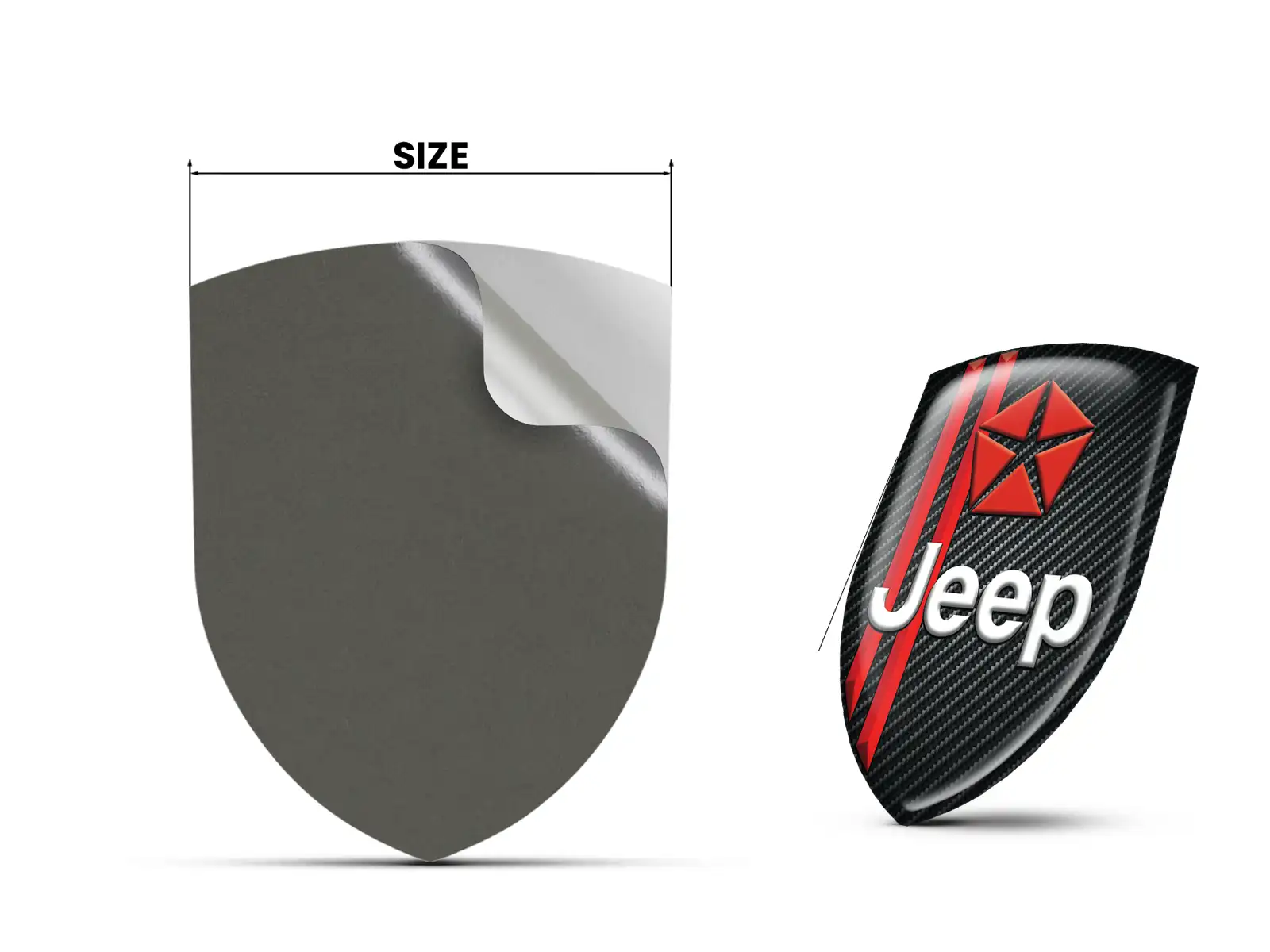 Jeep Auto Emblem Max Lasting Stylish Pro Performance